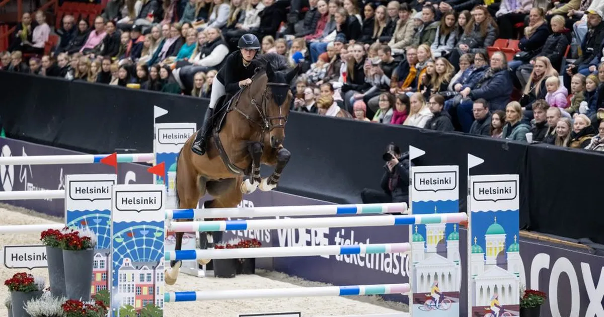 My Relander saavutas Helsinki International Horse Show kuue takistusega sõidus jagatud esikoha