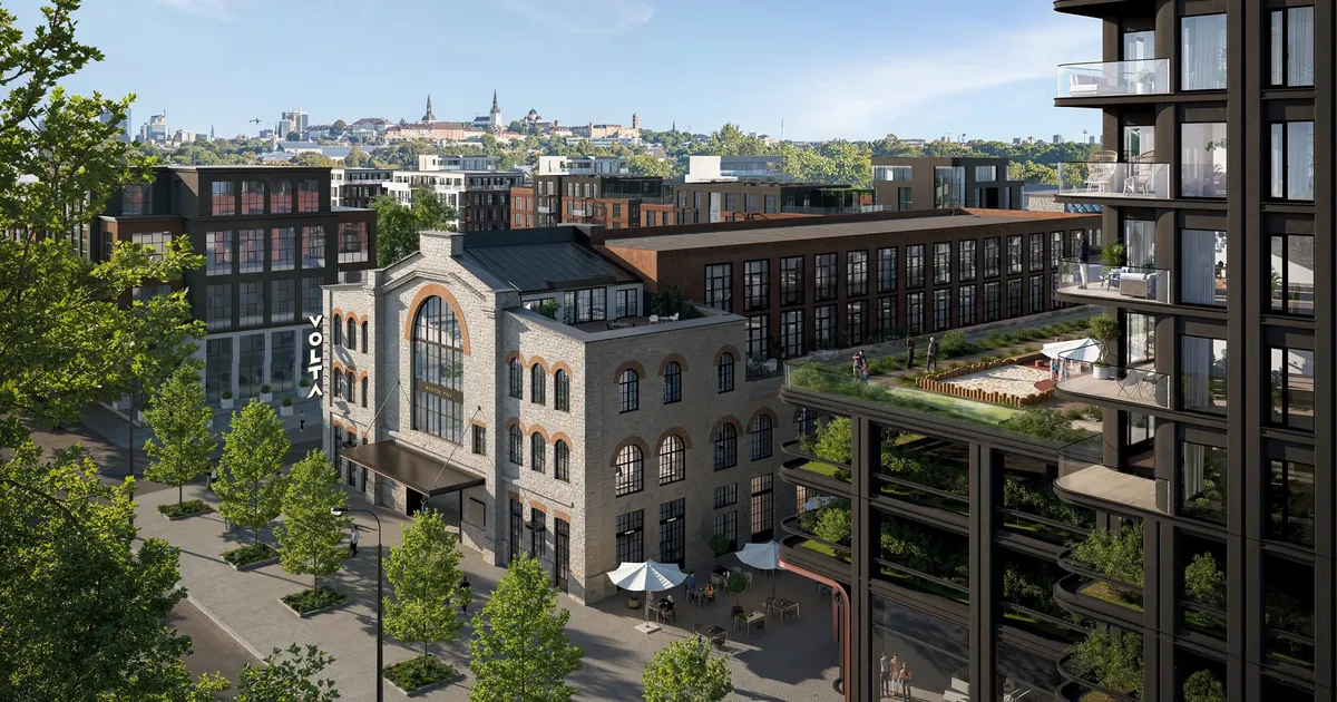 Teenused kohe käeulatuses: Volta kvartalisse kerkib uus ärikeskus!