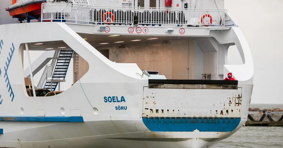 Tugev tuul võib häirida laevaliiklust väikesaarte vahel