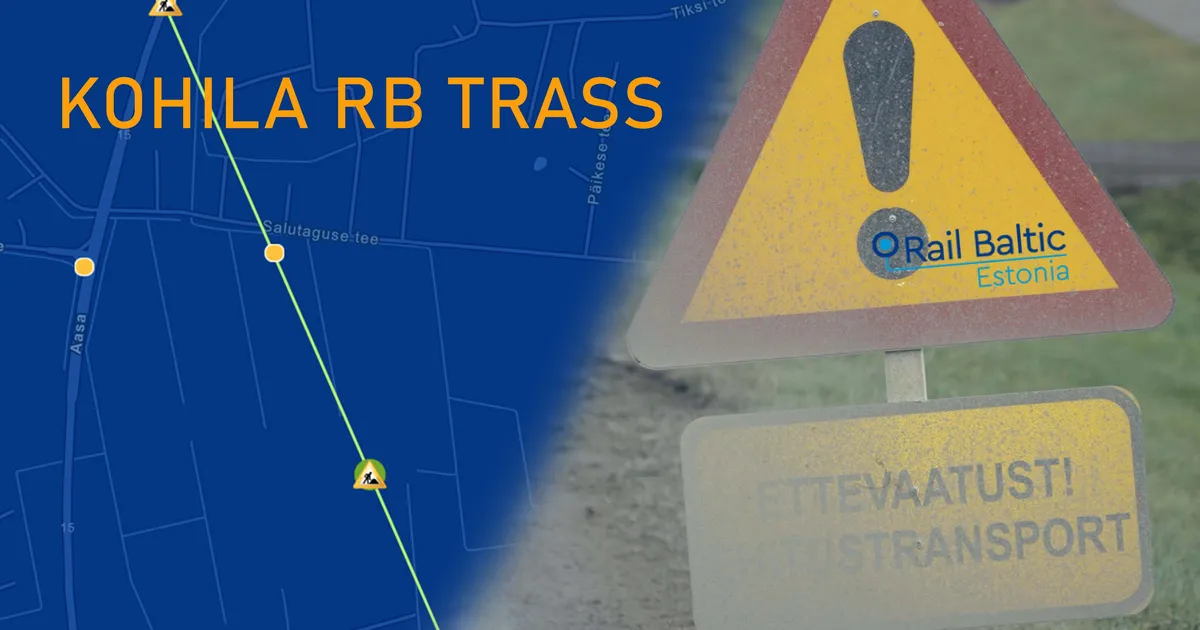 VIDEO ⟩ Rail Balticu taristuobjektide ehitus ajab Kohila valla elanikud tagajalgadele. «See on täiesti absurd, kõik on nii määrdunud.»
