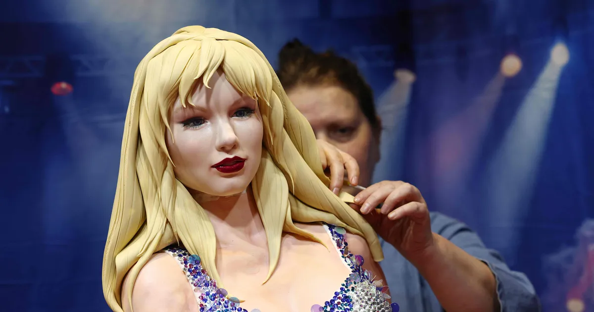 Oh õudu! Taylor Swifti tort vajus puusast nõksu ja pillas käed maha