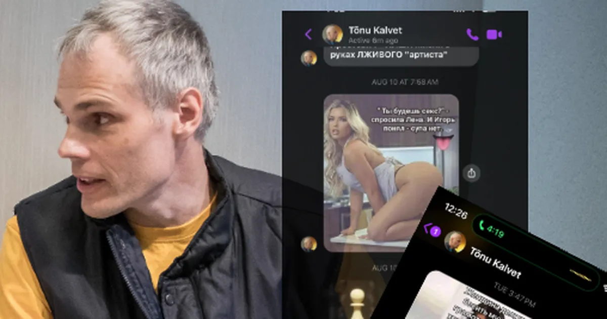 KUVATÕMMISED ⟩ Maleklubi treener Tõnu Kalvet kutsus turniirile noore naise ja hakkas seejärel talle siivutuid sõnumeid saatma