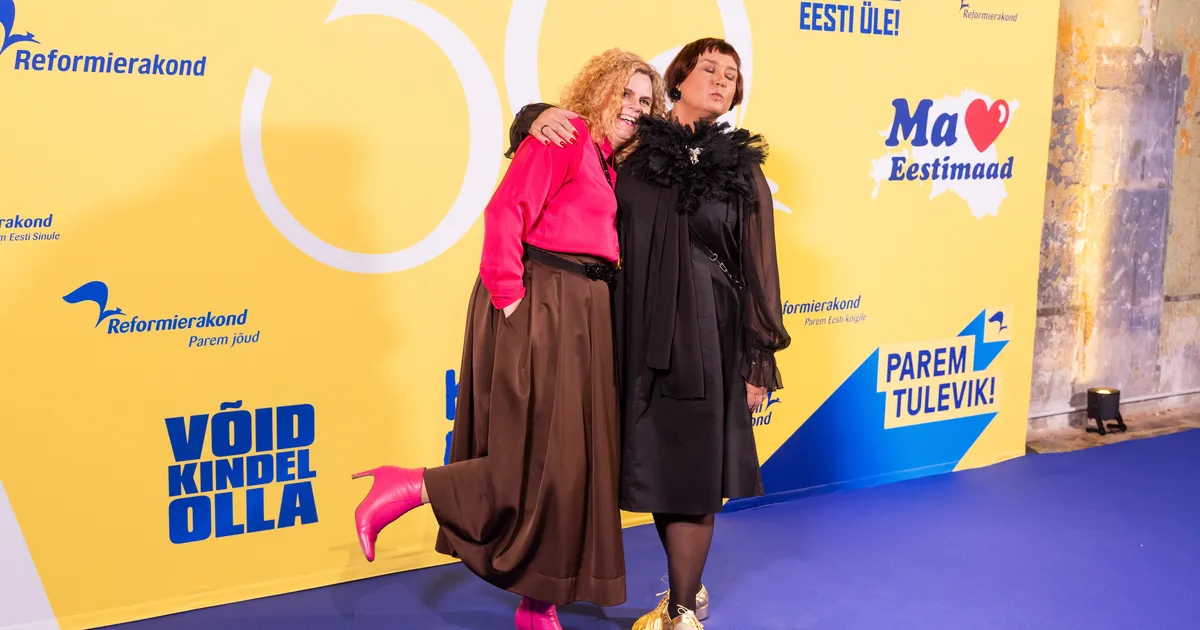 GALERII ⟩ Pidu ja pillerkaar: Reformierakond tähistab oma 30. aastapäeva