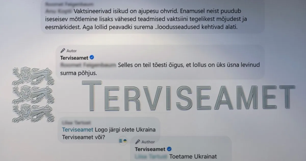 TULINE SÕNASÕDA ⟩ Terviseamet ei jää kommentaariumis vastuseid võlgu: ei saa pealt vaadata, kui isehakanud viroloogid eksitavad lugejaid