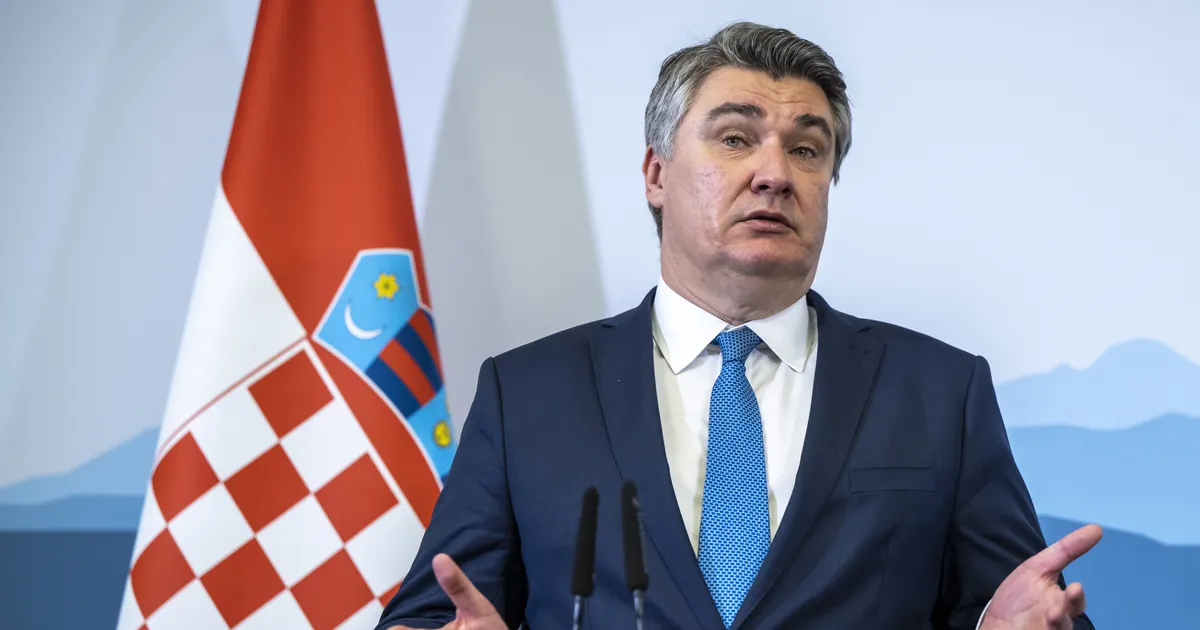 Horvaatia presidendivalimisi on võitmas ametisolev riigipea