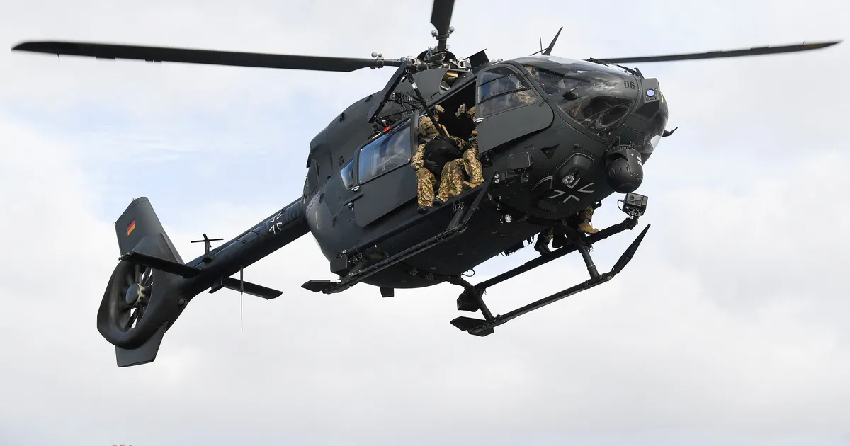 Vene laev tulistas Saksa sõjaväe helikopterit signaalrakettidega