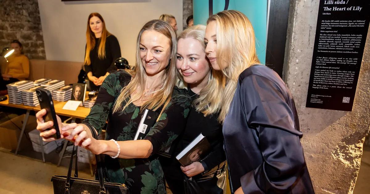 GALERII ⟩ Särav seltskond kogunes Anett Kontaveidi elulooraamatu esitlusele