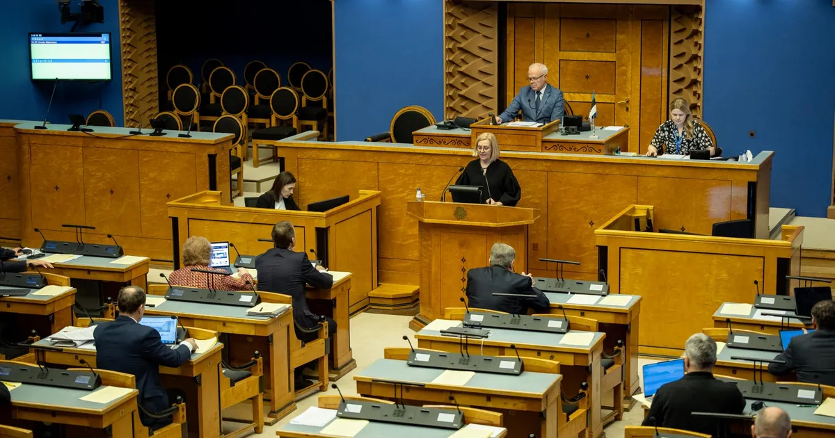 Parlament võttis tuleva aasta riigieelarve vastu