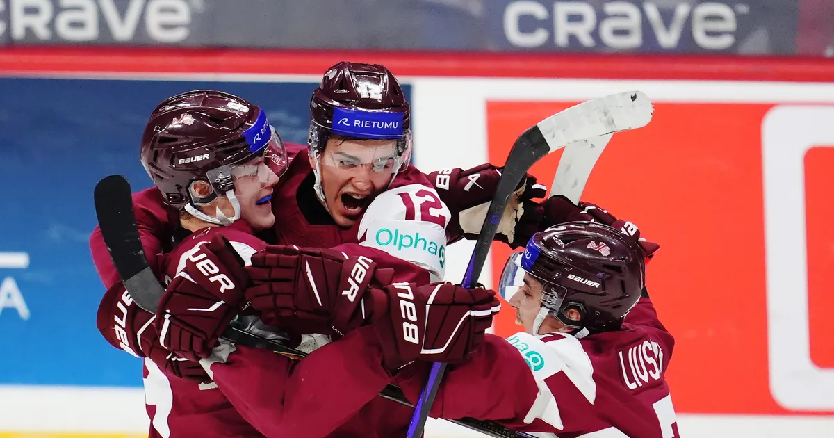 VIDEO ⟩ Läti jäähokikoondis saatis taas korda väikese ime
