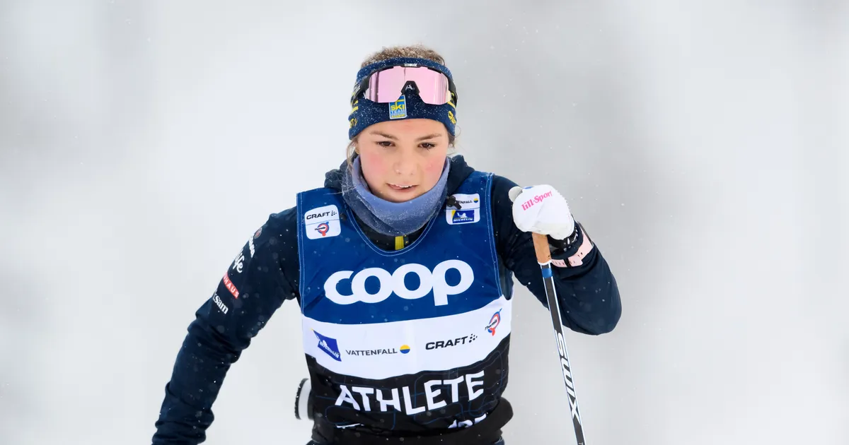 Läänenaabrite suusatäht kõnnib õhukesel jääl