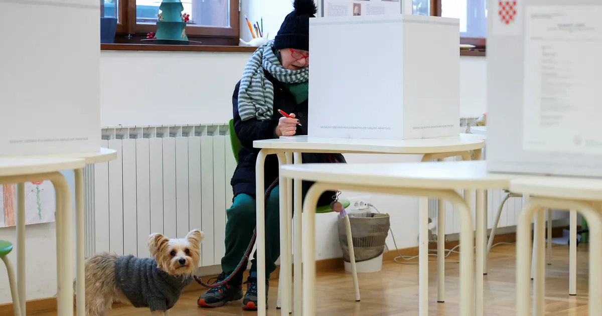 Horvaatias toimuvad presidendivalimised