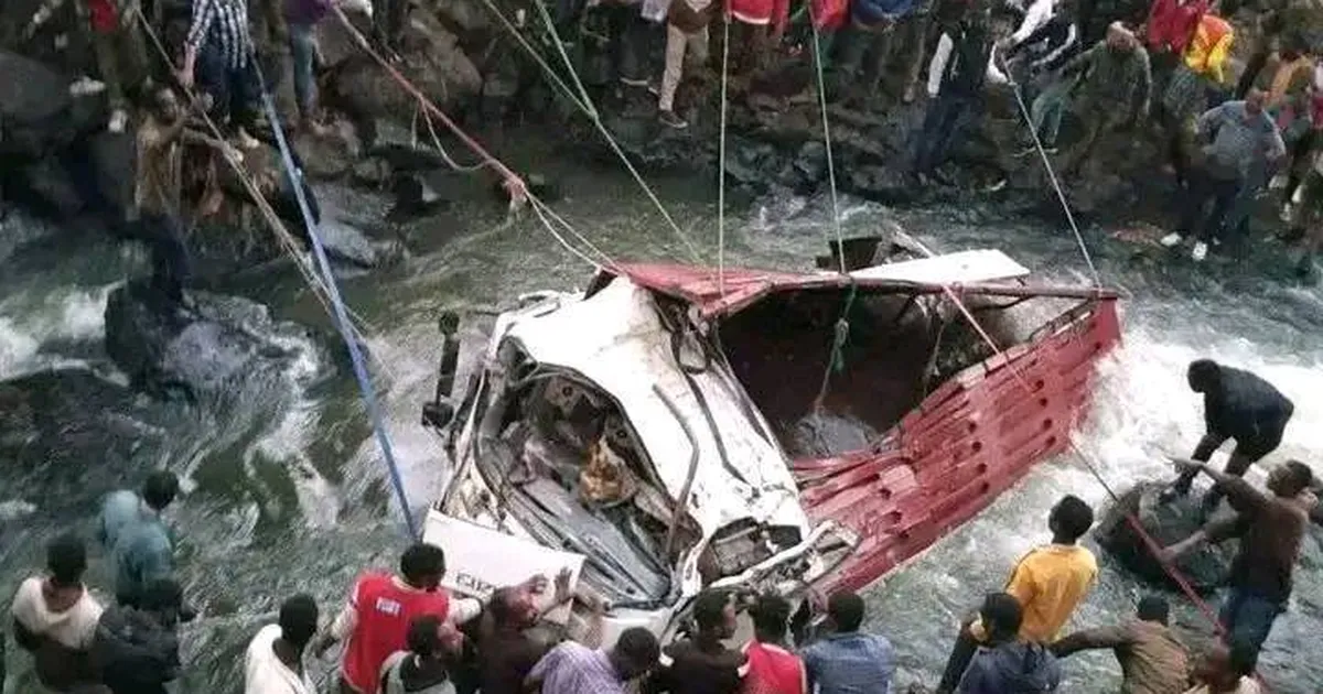 Etioopias hukkus kivisesse jõkke sõitnud veokis 71 pulmalist