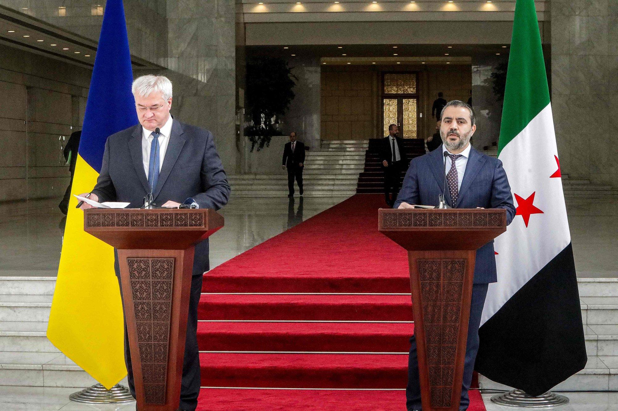 Zelenskõi soovib luua tihedamaid sidemeid Süüria uue režiimiga