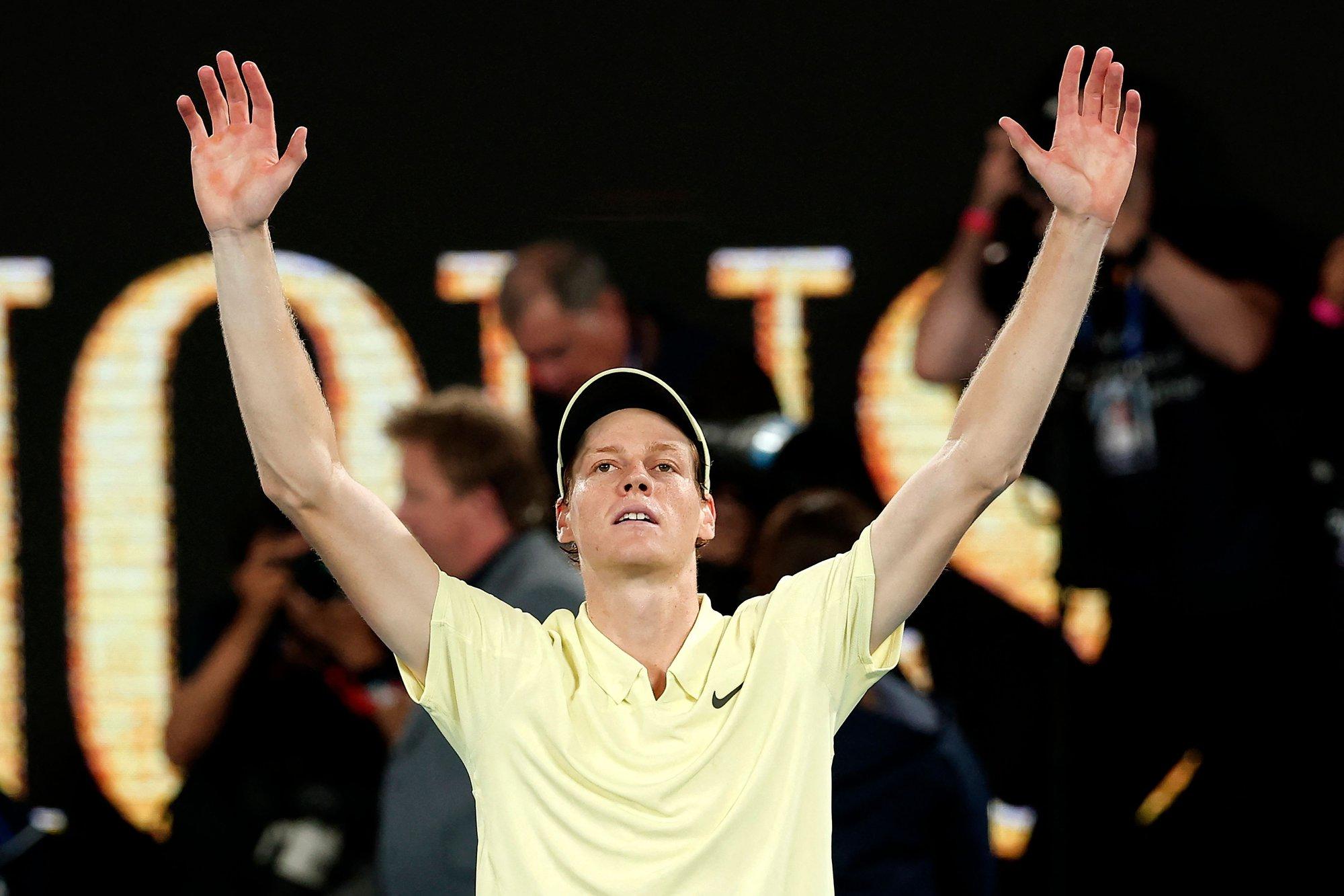 Jannik Sinner kaitses Australian Openil tiitlivõitu