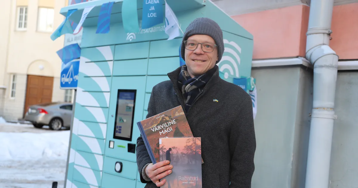 Tallinna Raamatukogud sai targad tagastusriiulid