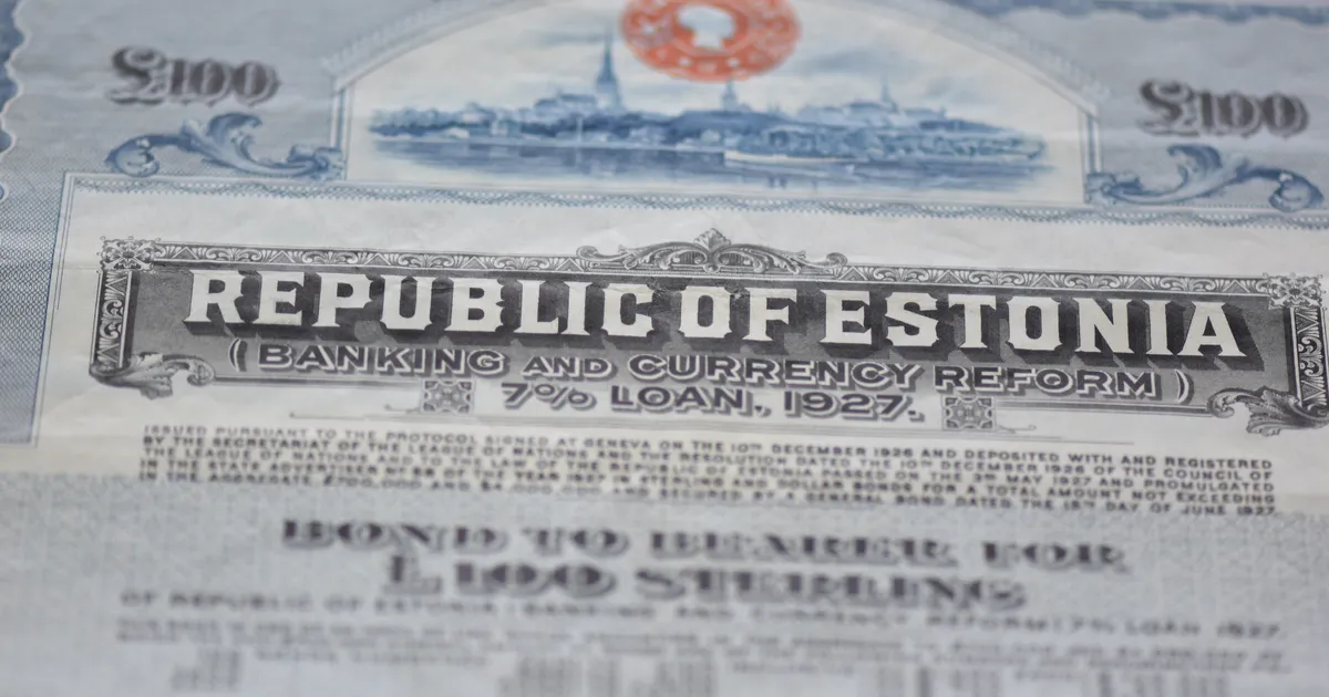 Eesti otsib võlakirjadega suurt raha