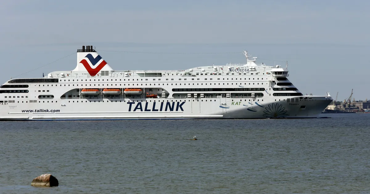 Tallinki reisilaevalt kukkus mees üle parda