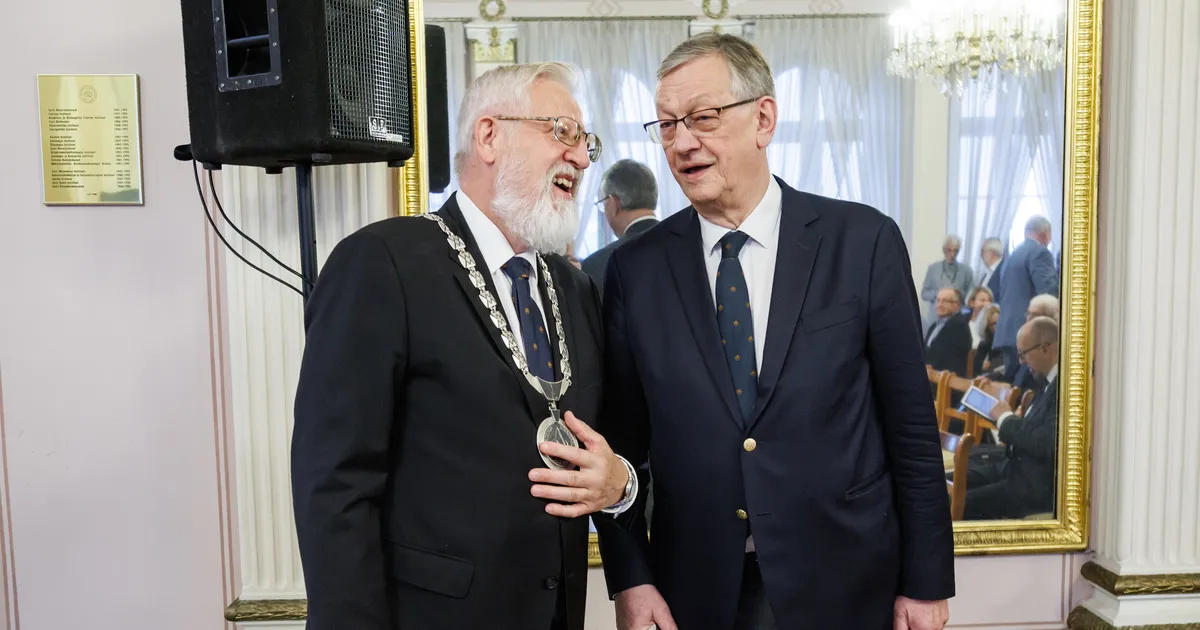 Kesknädalal pühitsetakse ametisse teaduste akadeemia uus president