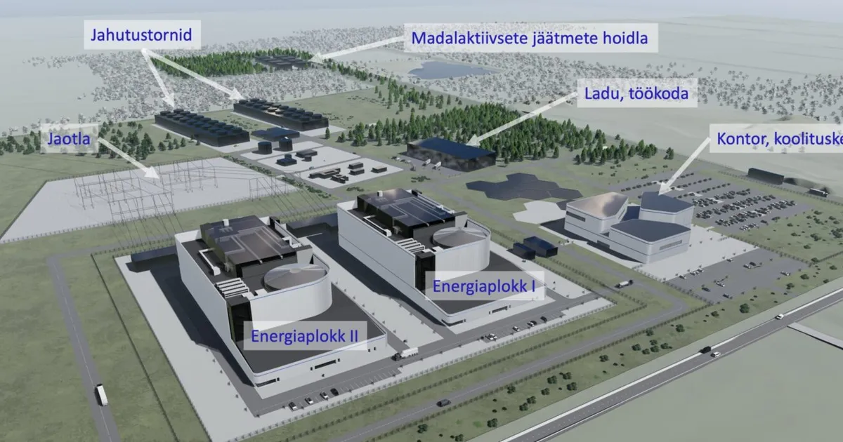 KALEV KALLEMETS ⟩ Tuumajaam – tõsine samm Eesti energiasõltumatuse tagamiseks