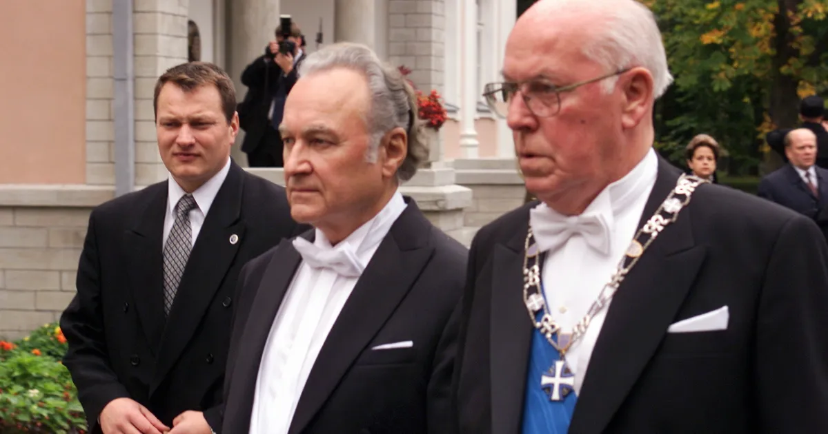 Eesti Vabariigi president Arnold Rüütel (10.05.1928 - 31.12.2024)