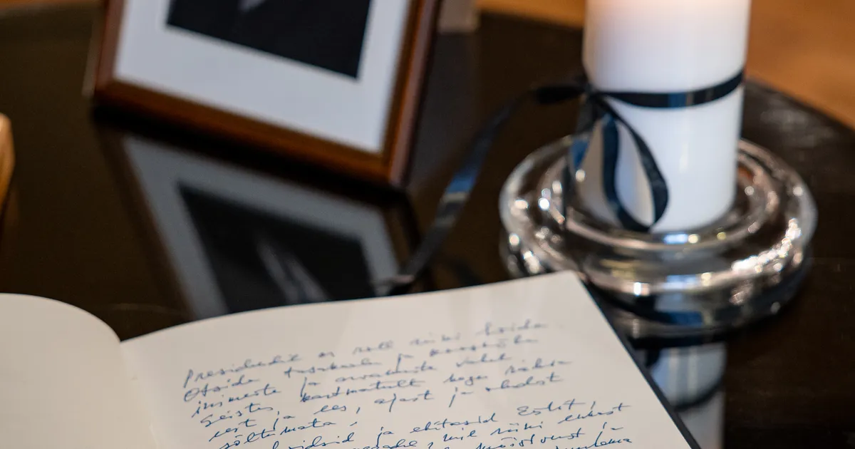 President Arnold Rüütli matusepäeval heisatakse leinalipud