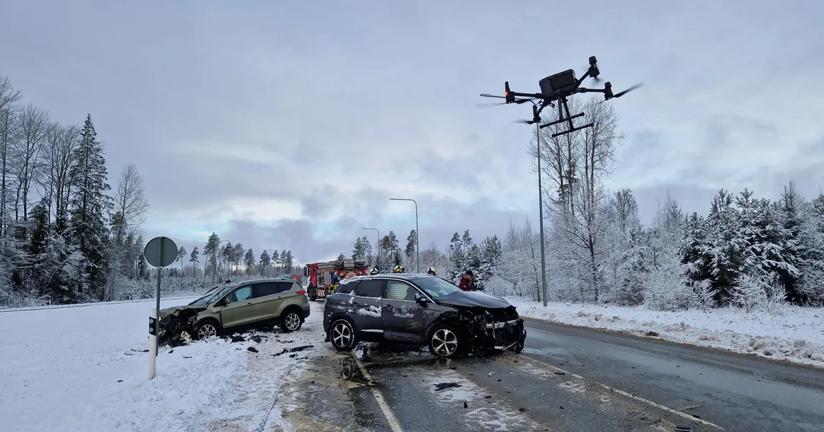 Tartu lähedal põrkas kokku kolm autot