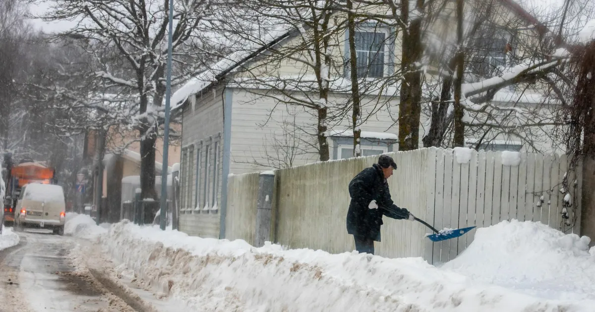 Hommikuks lisandub kuni 25 sentimeetrit lund