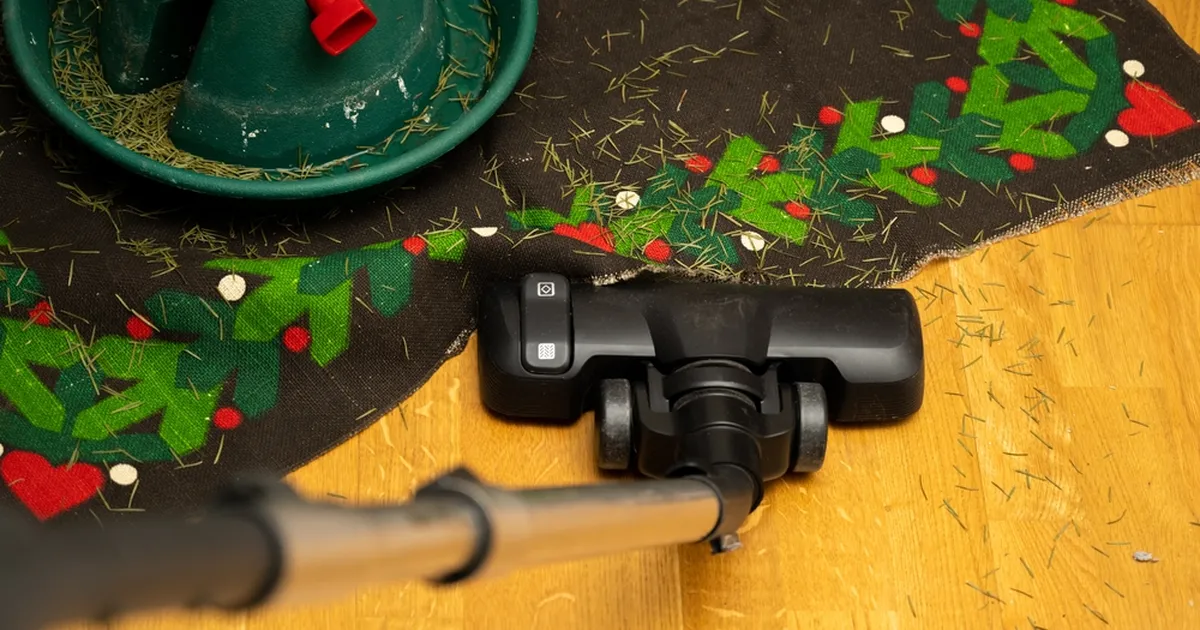 Väga halb mõte: kuuseokkaid tolmuimejaga koristades võib aasta halva alguse saada