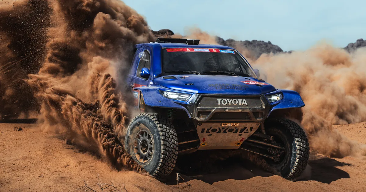 Eestlased tegid Dakari rallil hea alguse