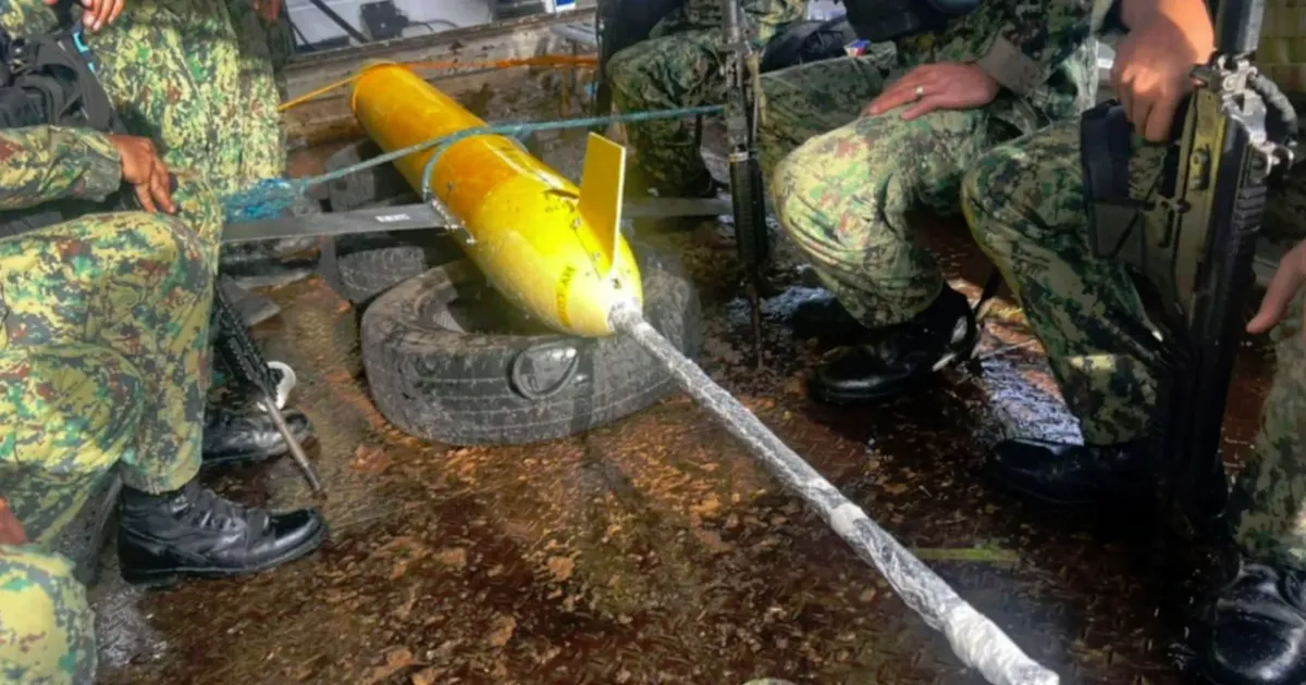 Filipiini kaluri võrku sattus Hiina sõjasaladus