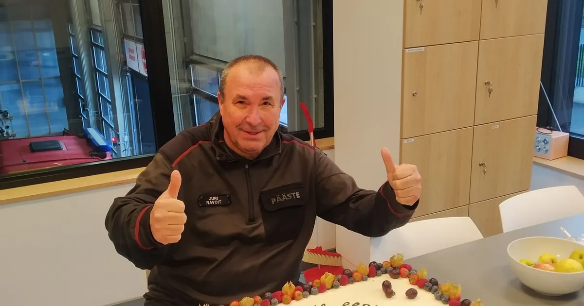 KÜMNED PÄÄSTETUD ELUD ⟩ 40-aastase töökogemusega päästja lõpetas teenistuse