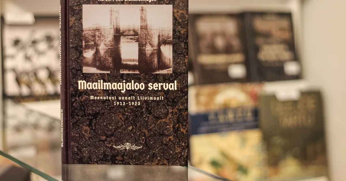 Esitlusele tuleb Herbert von Blanckenhageni mälestusteraamat elust Liivimaal