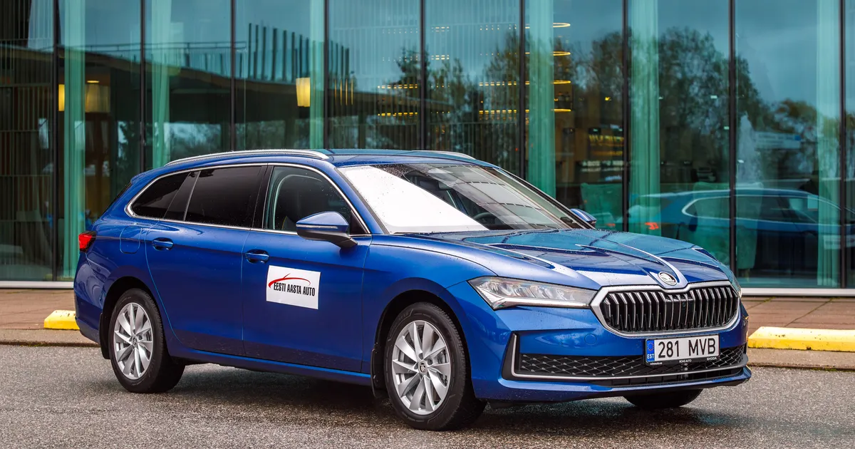 Eesti aasta auto 2025 on Škoda Superb