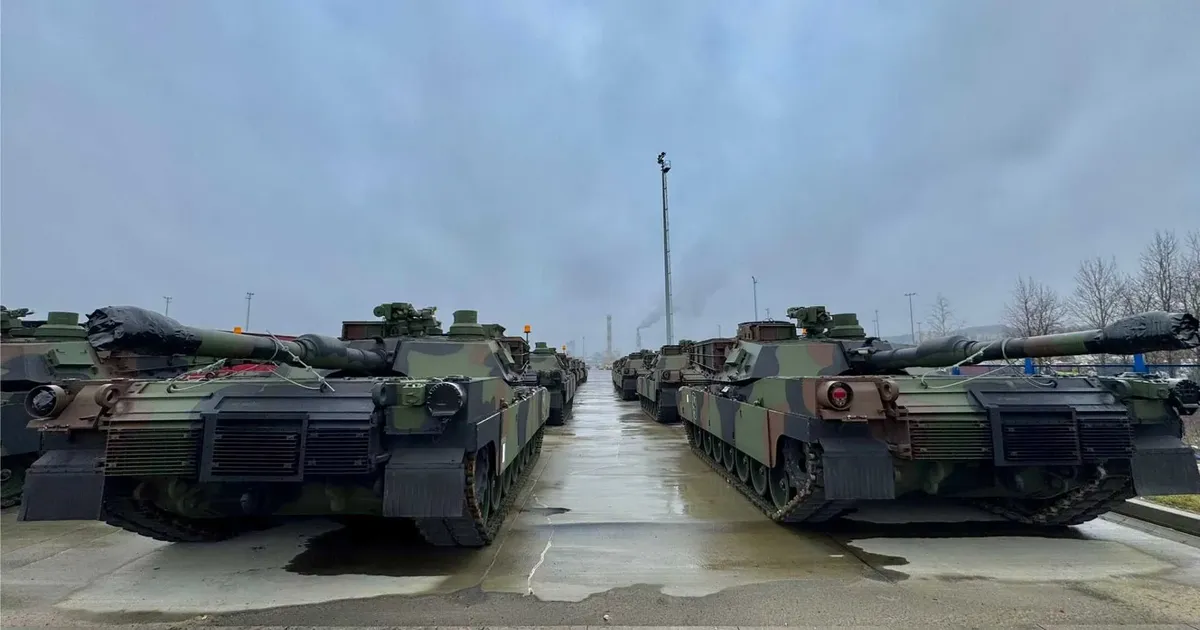 Poola tankidest pungil - just saabus suur hulk Abramseid