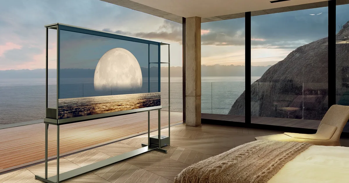 Osta, kui jaksad: LG tõi müügile esimese läbipaistva nutiteleri