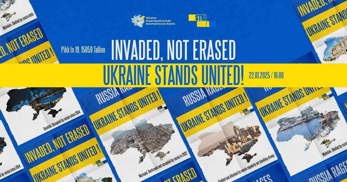 Täna toimub meeleavaldus «Ma olen Ukrainast. Ukraina on ühtne»