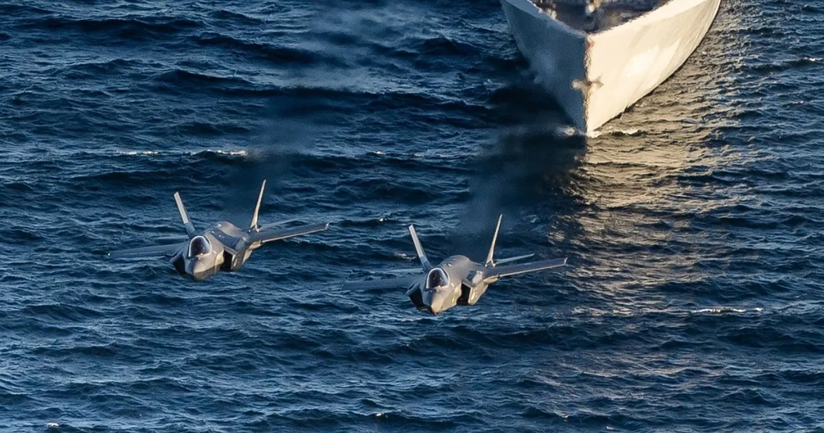 Hollandi F-35 hävitajad liitusid Baltic Sentry missiooniga