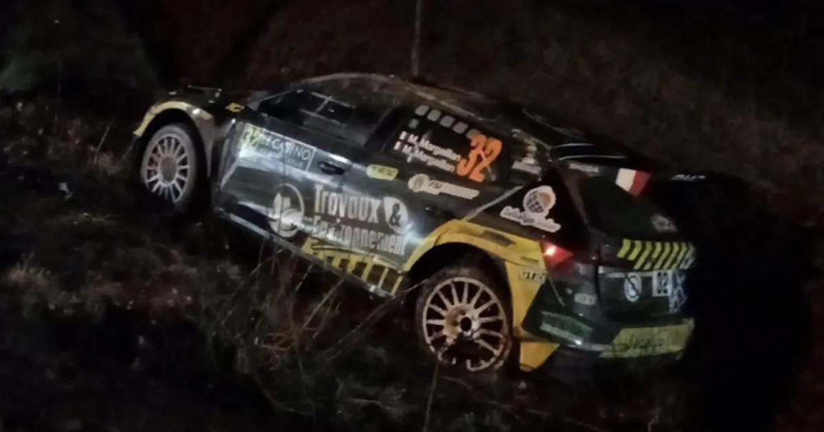 VIDEO ⟩ Monte Carlo ralli testikatse karm avarii sundis juba ühe ekipaaži katkestama