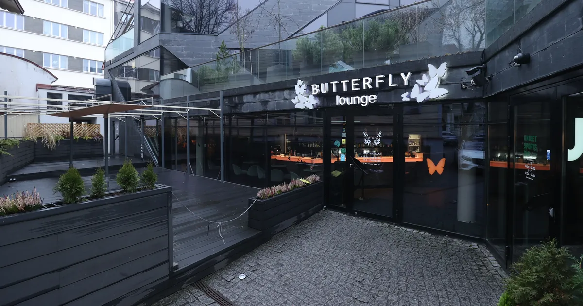 Vanalinna menukas kokteilibaar Butterfly Lounge sulges uksed