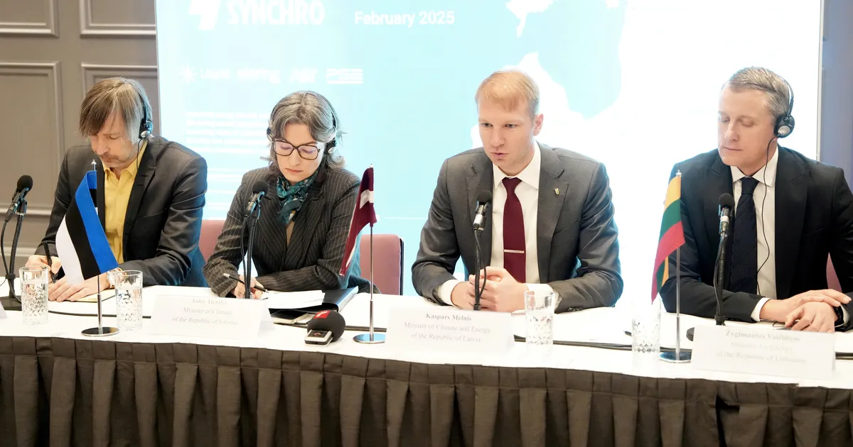 Kliimaminister: kui kõik läheb plaanipäraselt, ei pane inimesed desünkroniseerimist tähelegi