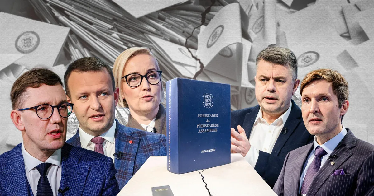 Põhiseaduse muudatus paneb proovile riigikogu kompromissivõime