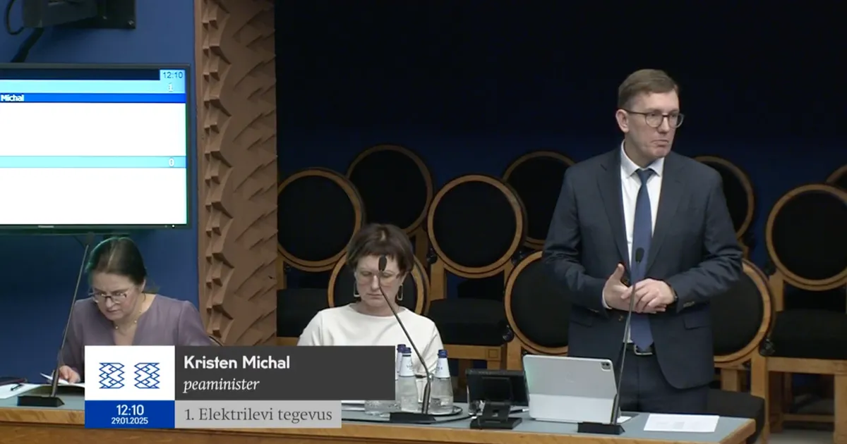Riigikogu infotunnis annavad aru Michal, Pakosta ja Riisalo