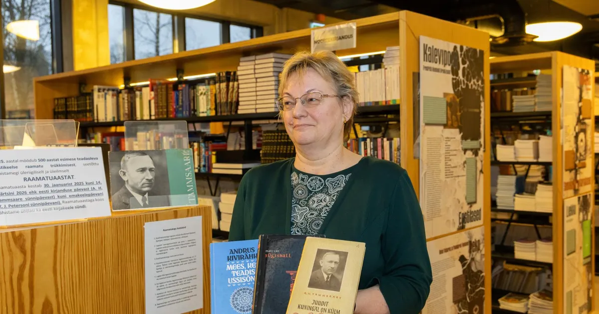 Kooliraamatukogu palub õpilastele kümmet koduriiulil jõude seisvat raamatut