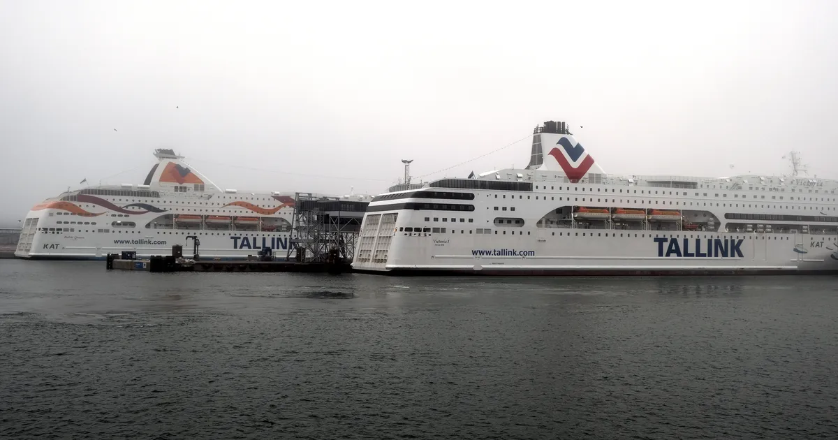 Tallinki laevalt kukkus inimene merre