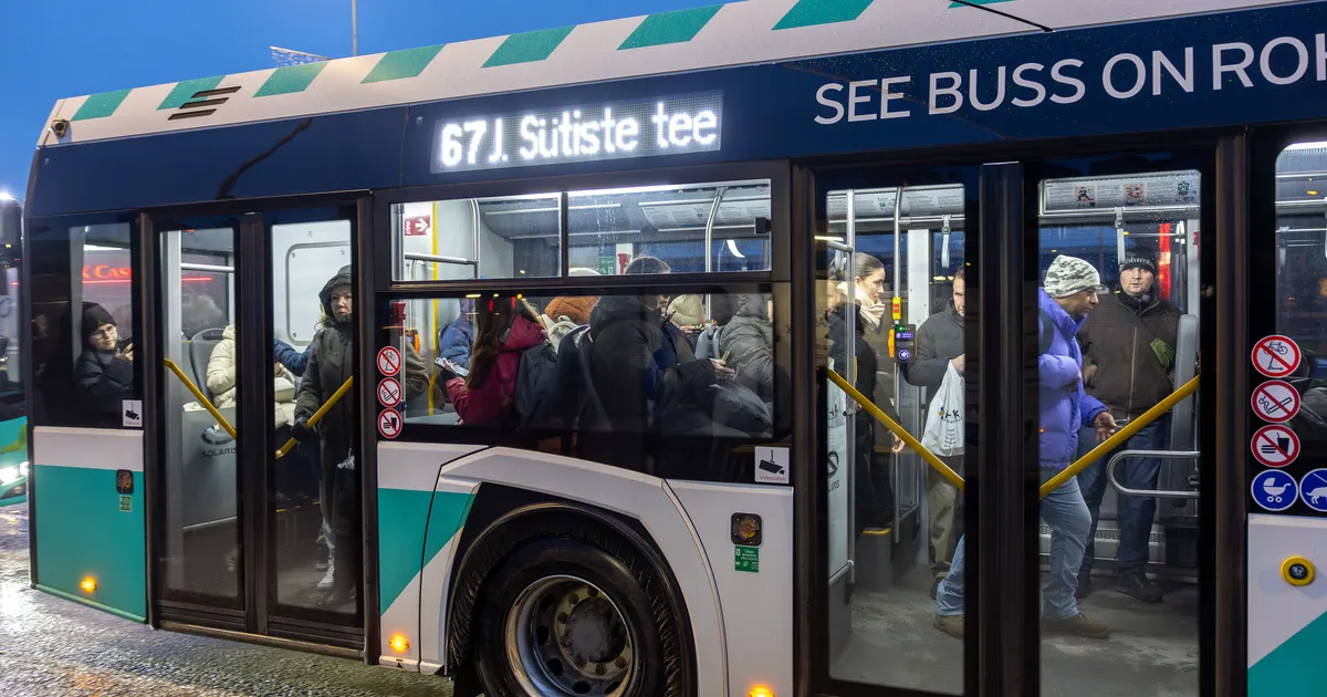 Tallinna ühistranspordiga sõitis mullu 126 miljonit reisijat