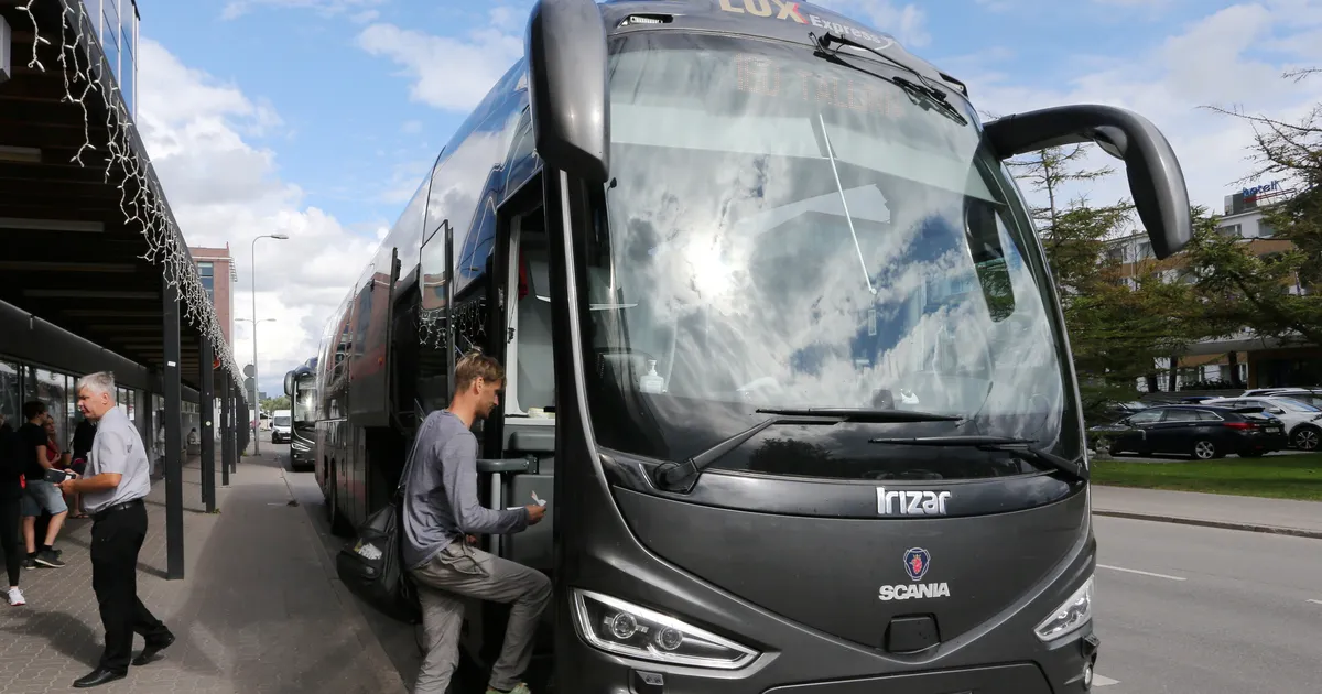 Mullu sõitis Tartu ja Tallinna vahel Lux Expressi bussidega pea kolmveerand miljonit inimest