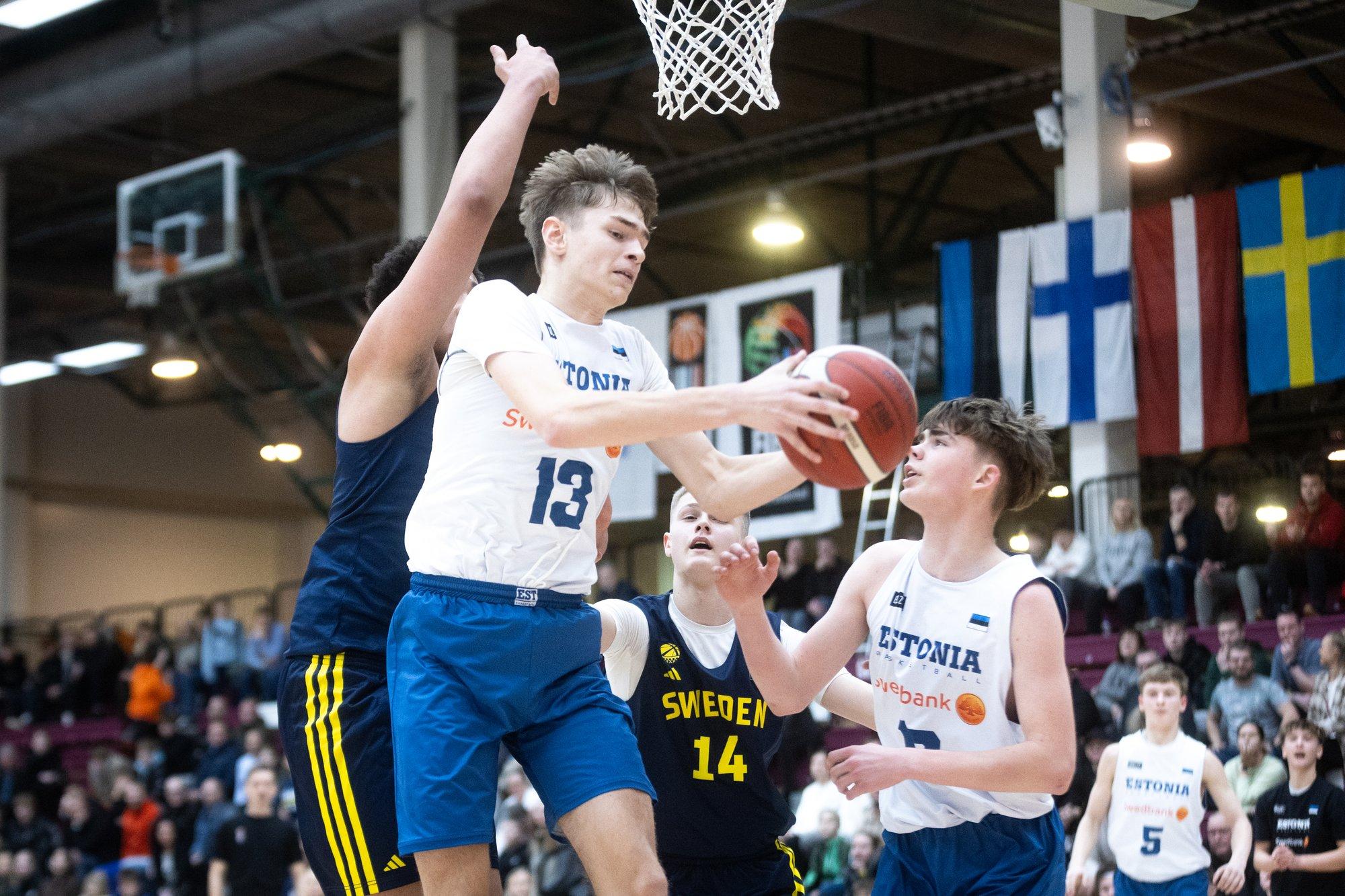 Eesti U16 korvpallikoondis loositi EMil samasse alagruppi Leeduga