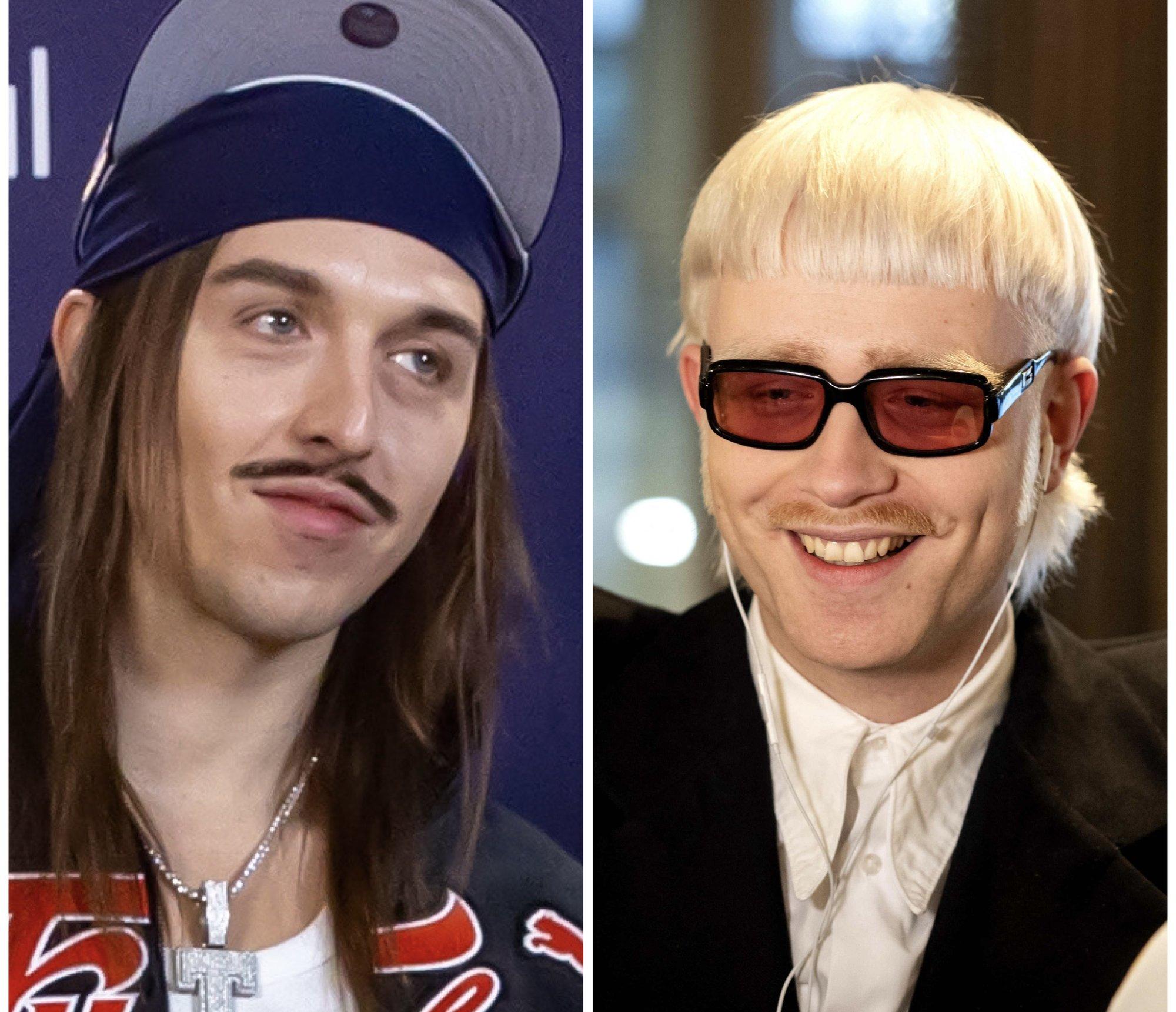 FOTOD | Milline duo! Tommy Cash ja Joost Klein saabusid moedisaineri sõule eriti pilkupüüdvas riietuses