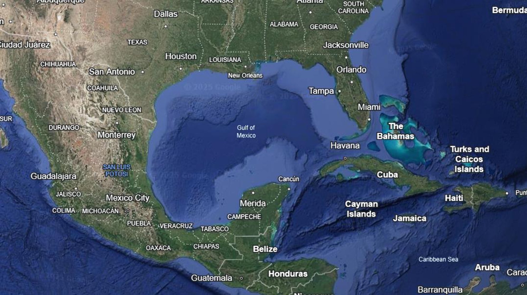 Ajalooline päev: Google Maps muudab juba täna Mehhiko lahe Ameerika laheks