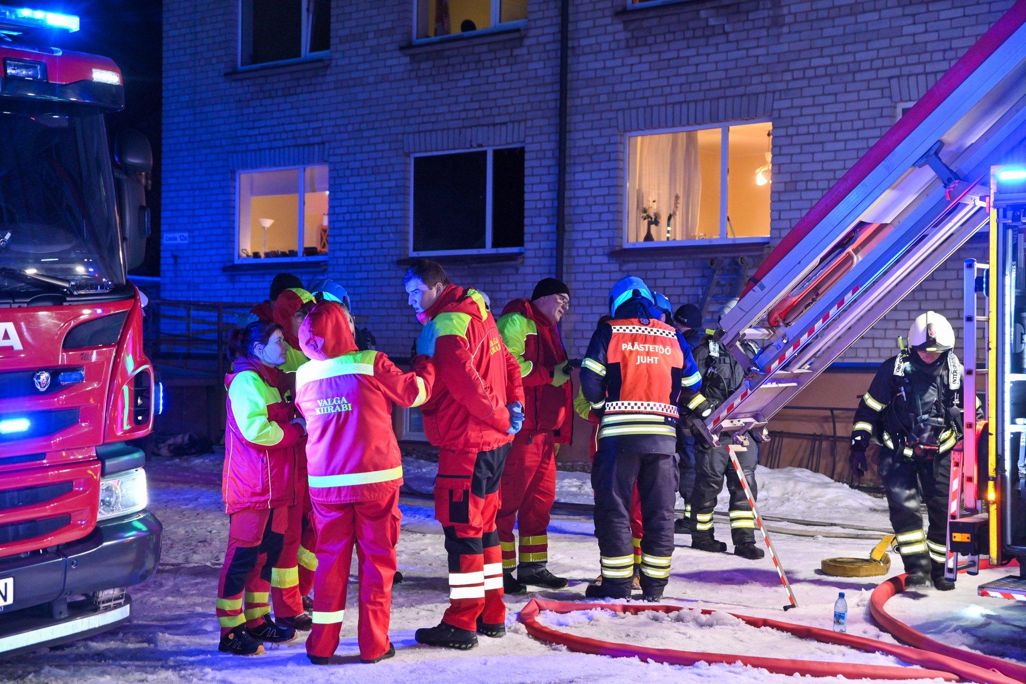 Sillamäel hukkus korteripõlengus vanem mees